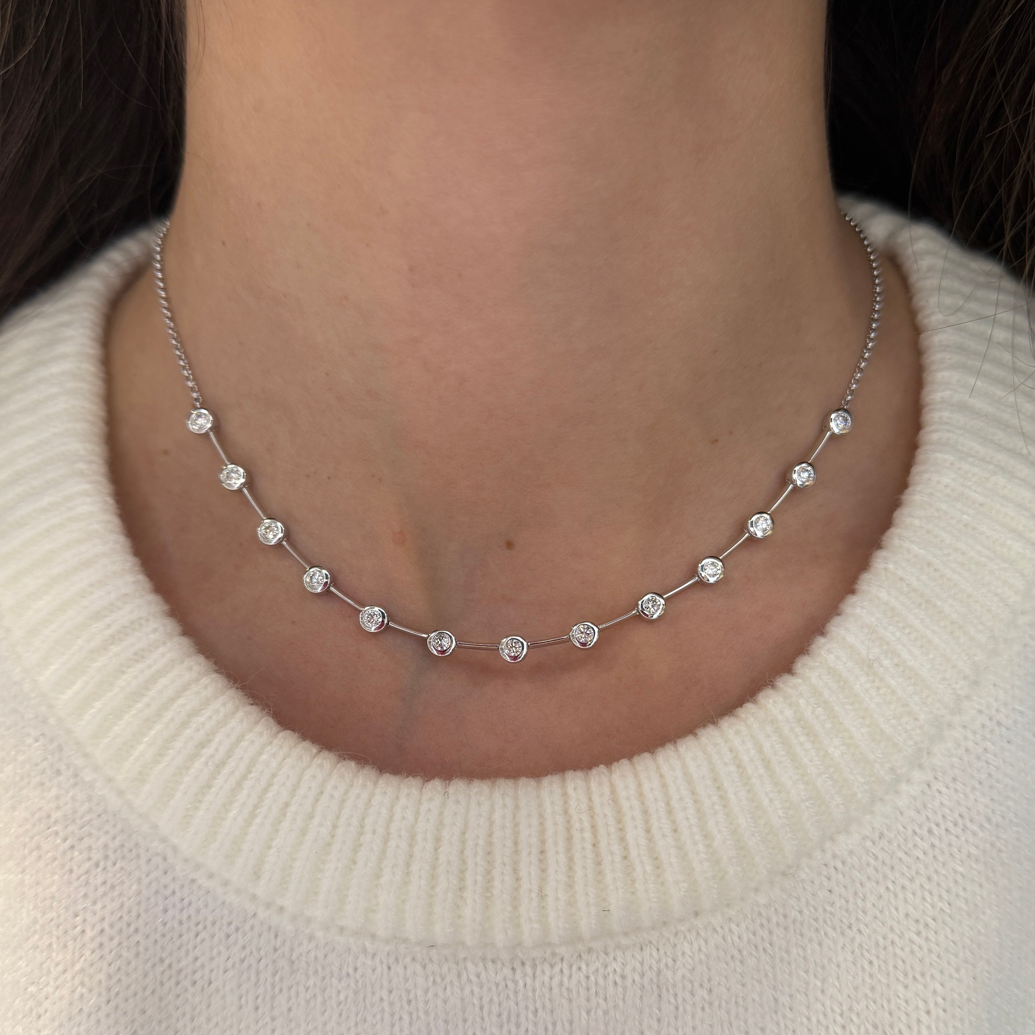 Collier Frozen Bezel 45 – Neuf – Fabriqué Aux USA – Onlinestores2011