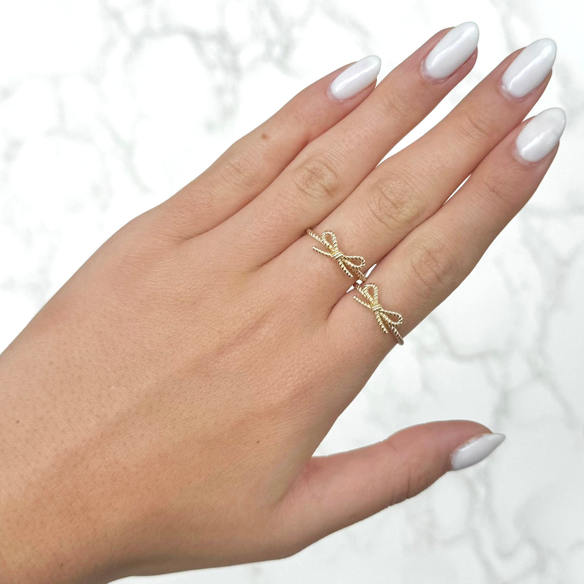14K GOLD BOW RING – Jen K Online