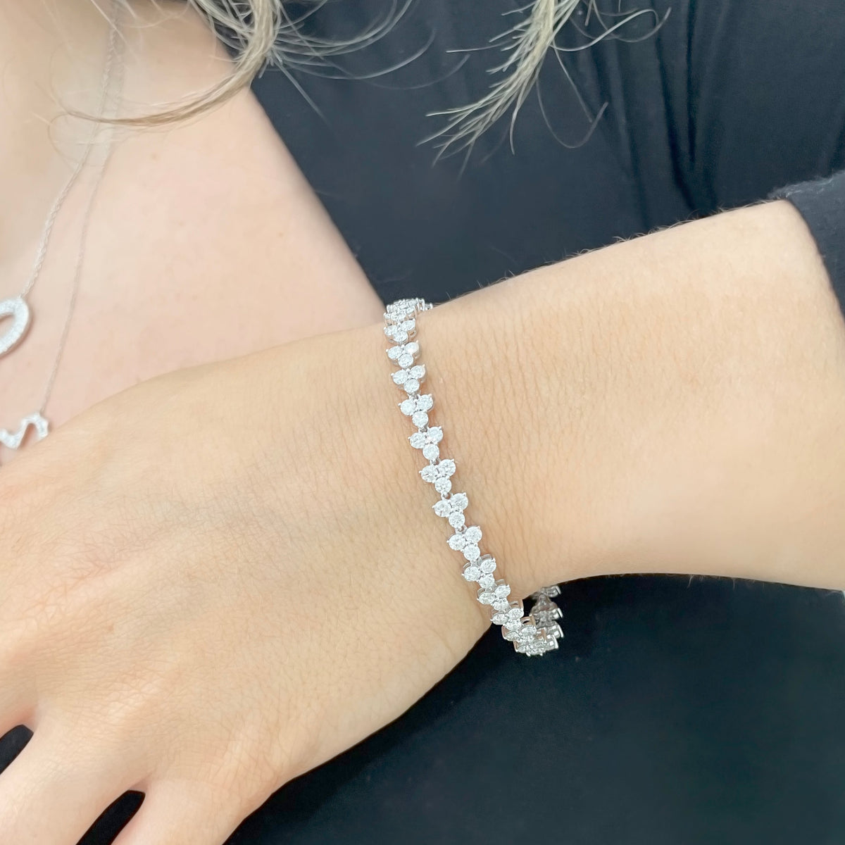 ★送料・関税込★TATIANA★KNOT DECK BALL CHAIN BRACELET★ TATIANA☆[Silver925] Knot Deck Ball Chain Bracelet (TATIANA