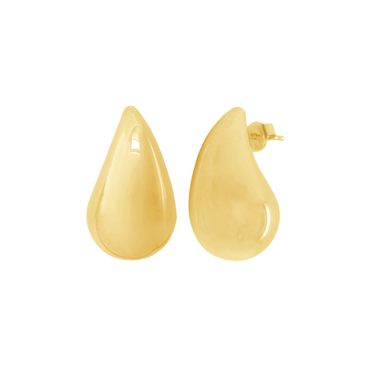 14K GOLD MEDIUM LUNA DROP EARRINGS – Jen K Online