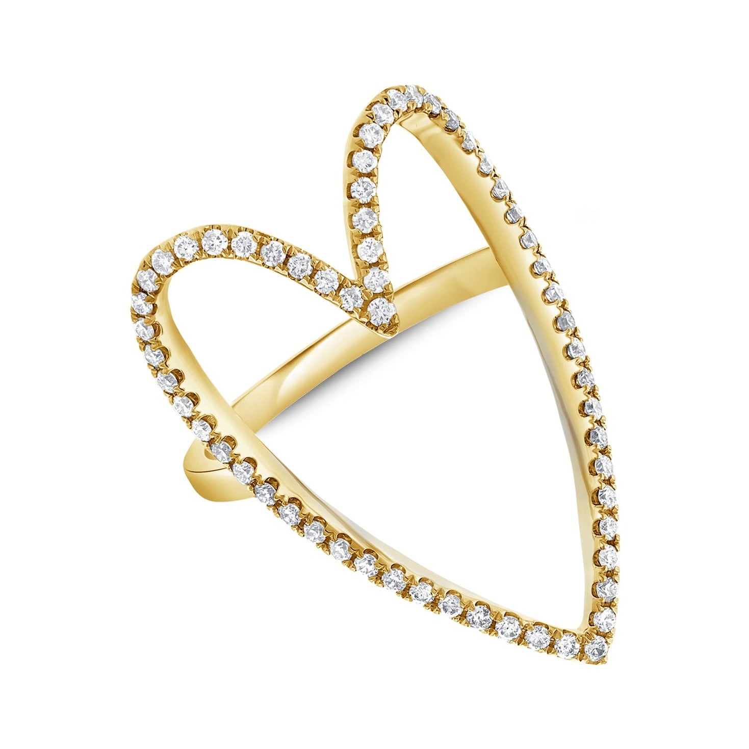 Big Heart ring 13号　【美品】 Amazon.com: Dazzlingrock Collection 0.13 Carat (Cttw