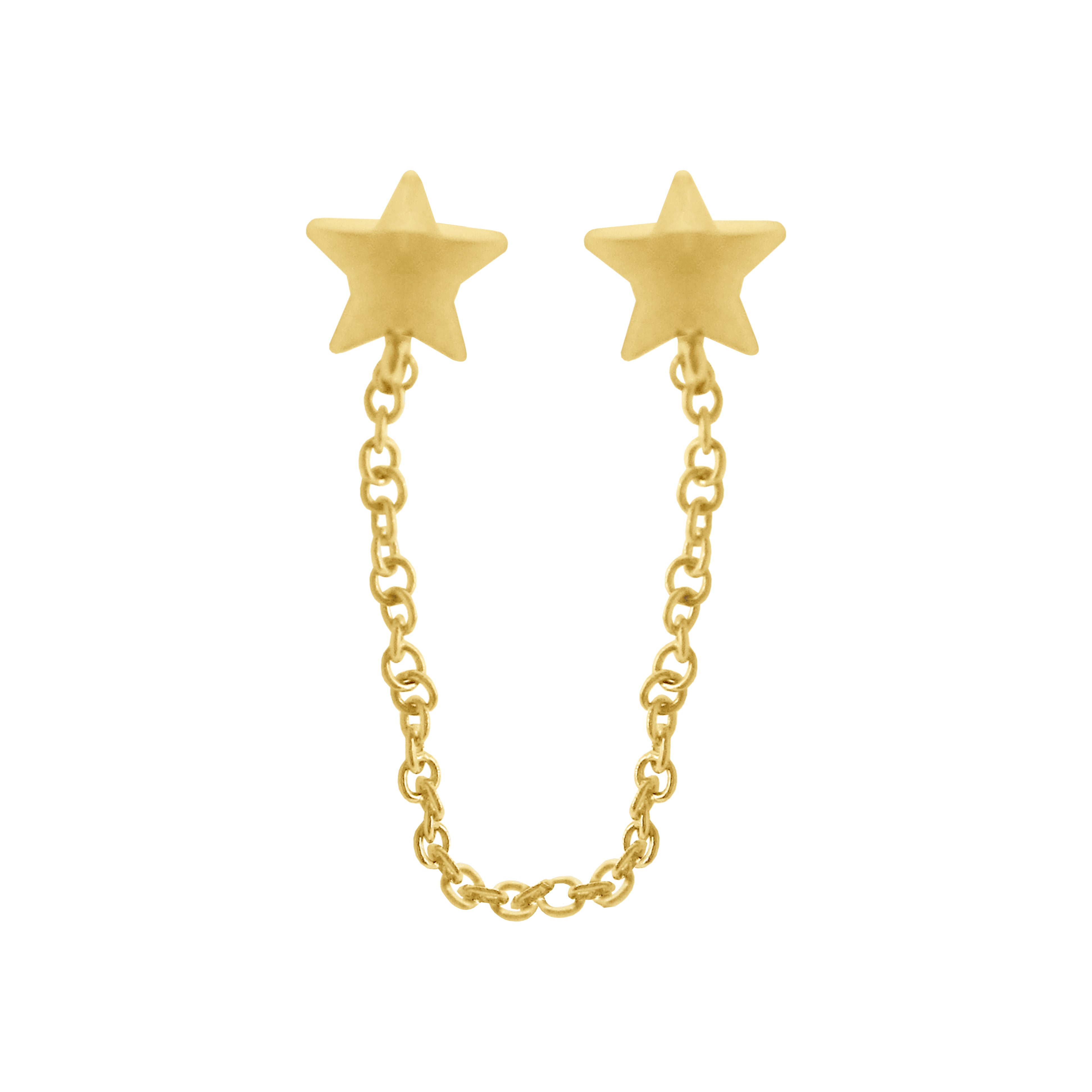 14K GOLD SAMARA STAR EARRING – Jen K Online 14K GOLD SAMARA STAR EARRING – Jen K Online