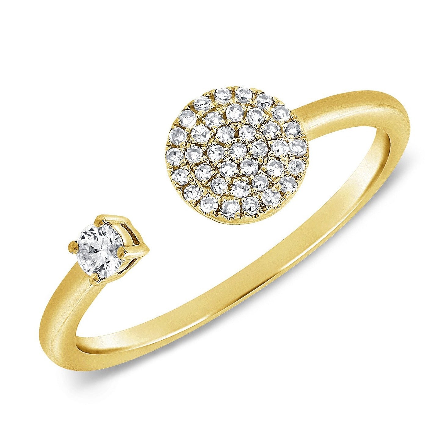 14K GOLD DIAMOND KEIRA HEART RING – Jen K Online