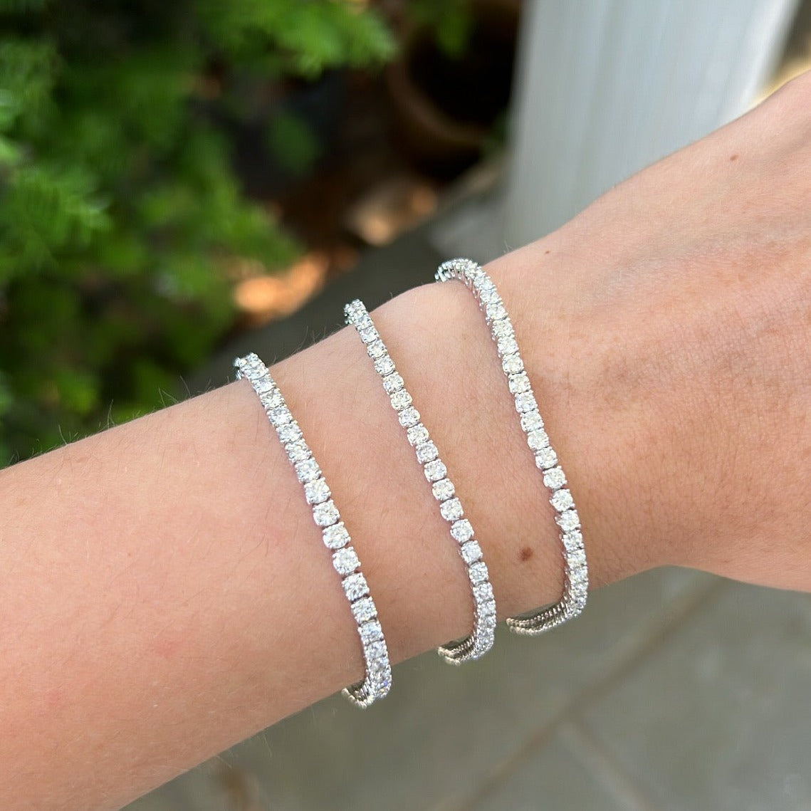 3 carat diamond bracelet Clearance