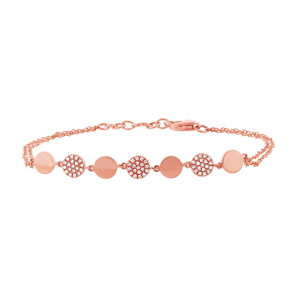 人気ショップ GOLD 14K DIAMOND Online K Jen – BRACELET CIRCLES その他