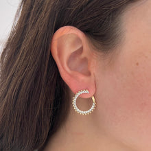 14K GOLD DIAMOND CHARLENE EARRINGS