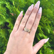 14K GOLD DIAMOND MILA RING