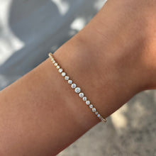 14K GOLD DIAMOND CAMI BEZEL BRACELET