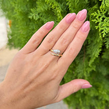 14K GOLD DIAMOND LESLIE SNAKE RING