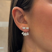 14K GOLD DIAMOND LINDSAY EARRINGS
