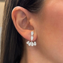 14K GOLD DIAMOND LINDSAY EARRINGS