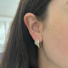 14K GOLD DIAMOND CALLIE EARRINGS