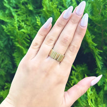 14K GOLD DIAMOND CASSIE RING