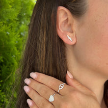 14K GOLD DIAMOND VERONICA STUDS