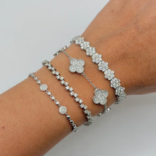 14K GOLD DIAMOND CALLIE CLOVER BRACELET