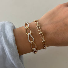 14K GOLD DIAMOND MACIE BRACELET