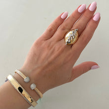 14K GOLD DIAMOND CAITLIN BANGLE