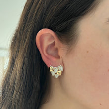 14K GOLD DIAMOND BLYTHE EARRINGS