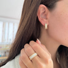 14K GOLD DIAMOND CAMILLE HUGGIES