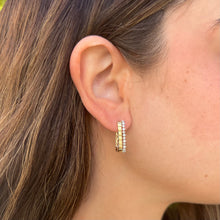 14K GOLD DIAMOND NINA HUGGIES