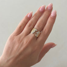 14K GOLD DIAMOND TRACY RING
