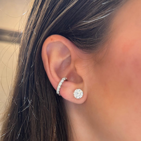 14K GOLD DIAMOND DANA EAR CUFF