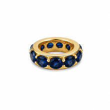 14K GOLD SAPPHIRE ETERNITY BEAD