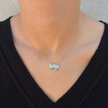14K GOLD DIAMOND HEIDI NECKLACE