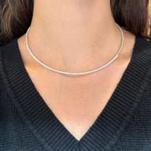 14K GOLD DIAMOND DANNA CHOKER NECKLACE