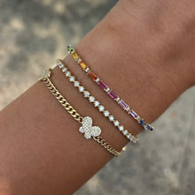 14K GOLD DIAMOND COREY BUTTERFLY BRACELET
