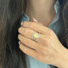 14K GOLD DIAMOND JILL RING