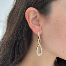 14K GOLD DIAMOND REYNA EARRINGS