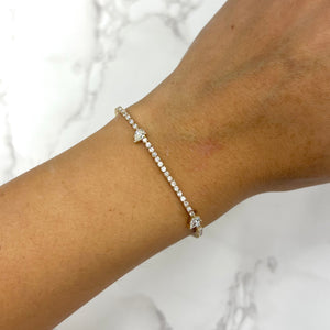 14K GOLD DIAMOND GIGI BRACELET