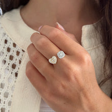 14K GOLD DIAMOND ANN RING