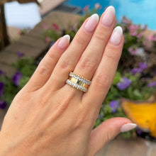 14K GOLD DIAMOND MABEL RING