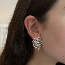 14K GOLD DIAMOND REVI EARRINGS