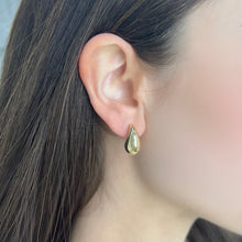 14K GOLD MEDIUM LUNA DROP EARRINGS