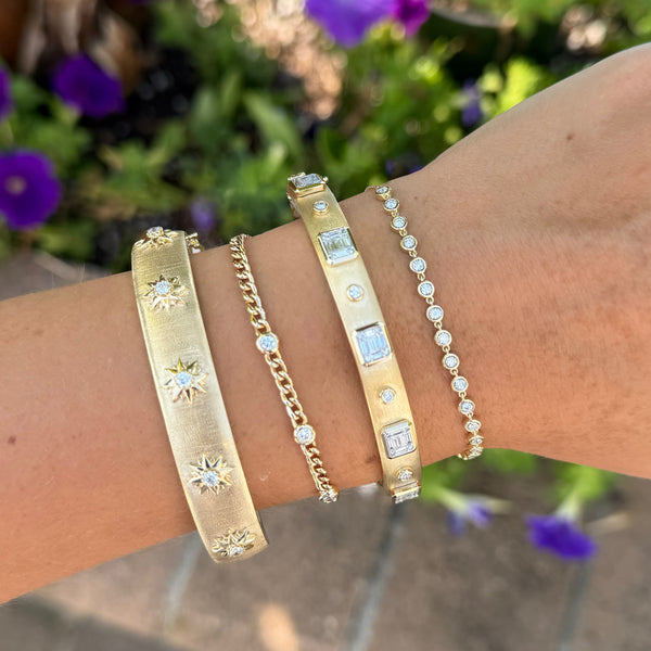 14K GOLD DIAMOND RITA BRACELET
