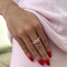 14K GOLD DIAMOND CARYN RING