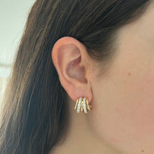14K GOLD DIAMOND NELLA EARRINGS