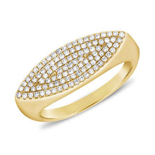 14K GOLD DIAMOND ALIX RING