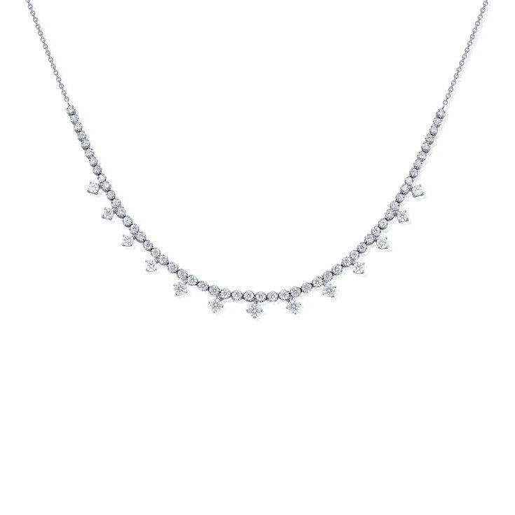 14K GOLD DIAMOND CAMI NECKLACE