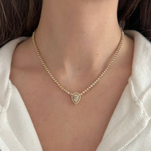 14K GOLD DIAMOND ESTHER NECKLACE