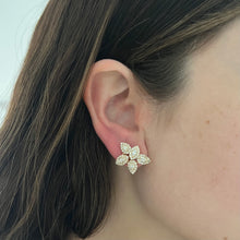 14K GOLD DIAMOND CORRINE EARRINGS