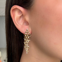 14K GOLD DIAMOND ANNETTE EARRINGS