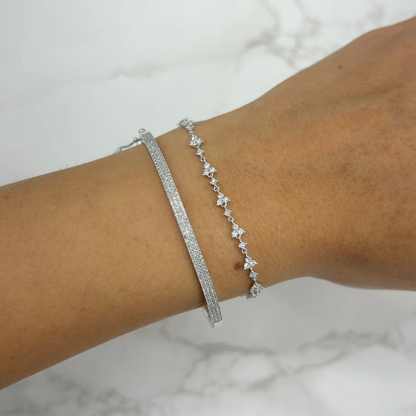 14K GOLD DIAMOND HATTIE BRACELET