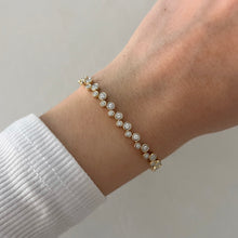 14K GOLD DIAMOND EMMA BEZEL BRACELET