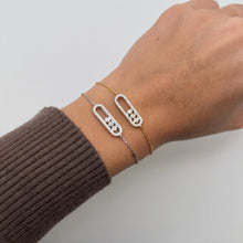 14K GOLD DIAMOND JAMIE SLIDER BRACELET