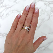 14K GOLD DIAMOND MATTE FELICITY RING