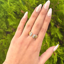 14K GOLD DIAMOND BETH RING